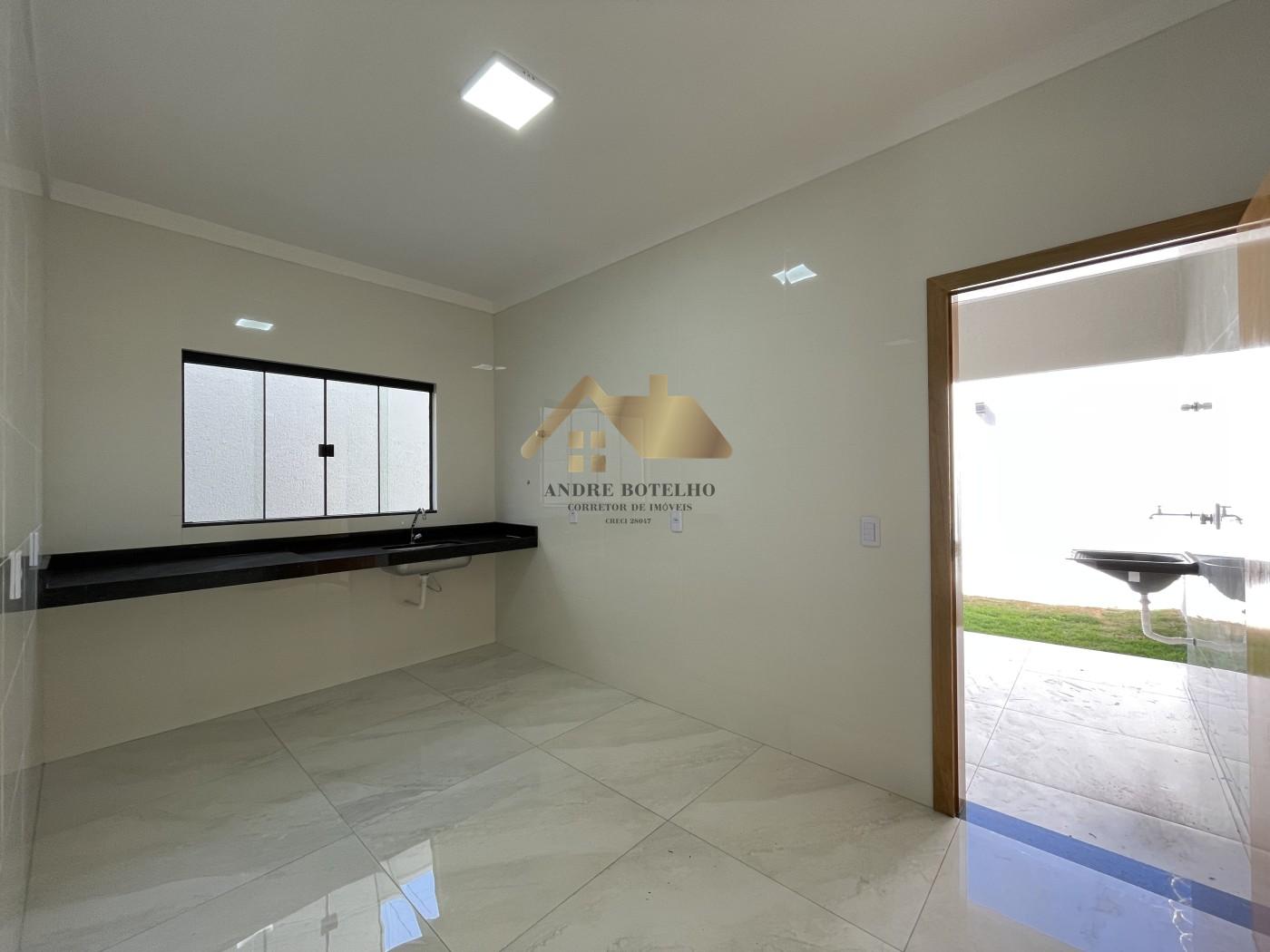 Casa para Venda em Aparecida de Goiânia, Residencial Solar Central Park, 3 dormitórios, 1 suíte, 2 banheiros, 2 vagas — foto