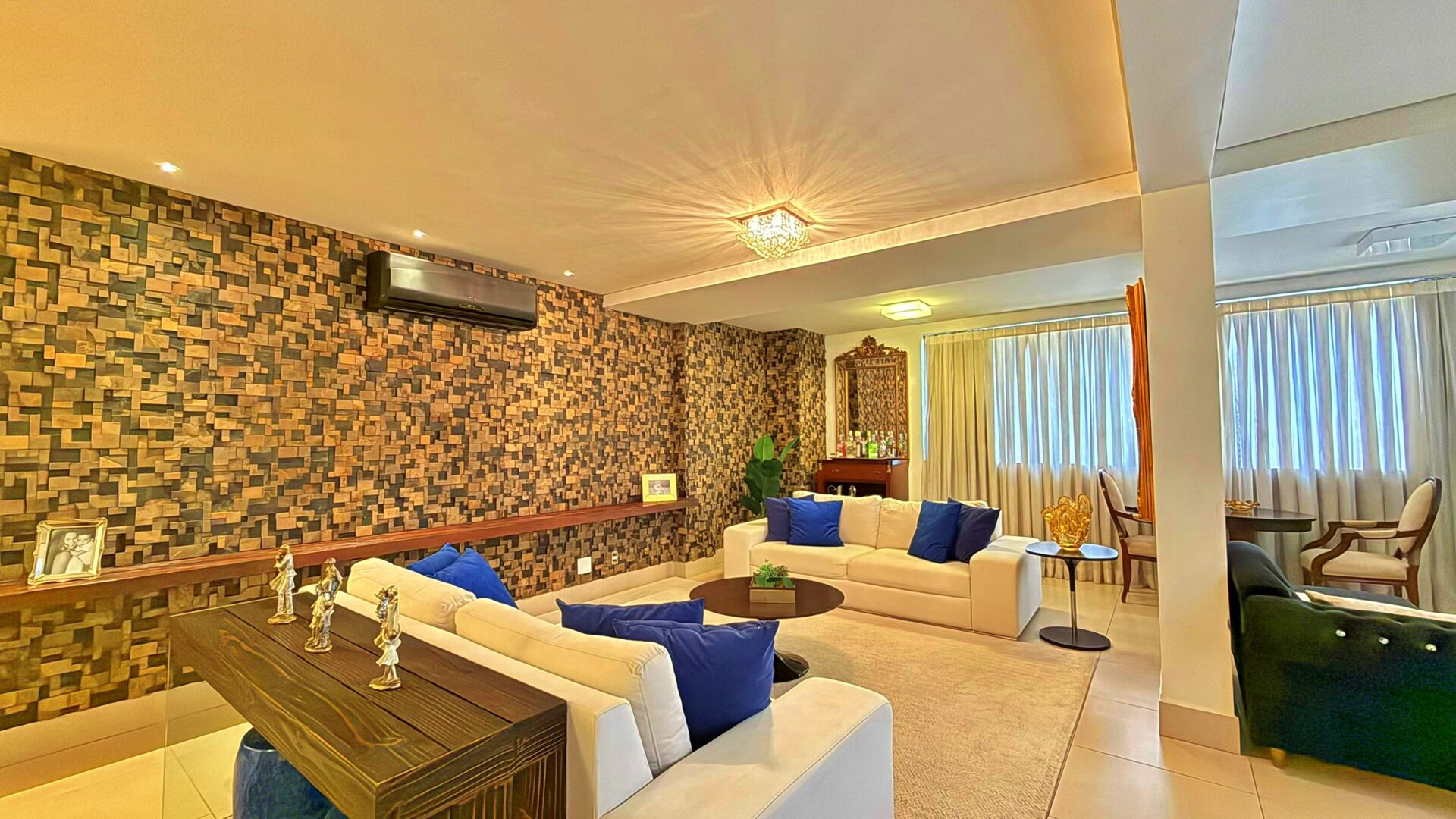 Apartamento 4 Suítes, 230 m² semi mobiliado à venda na 204 Sul - Edifício Mont D'or — foto