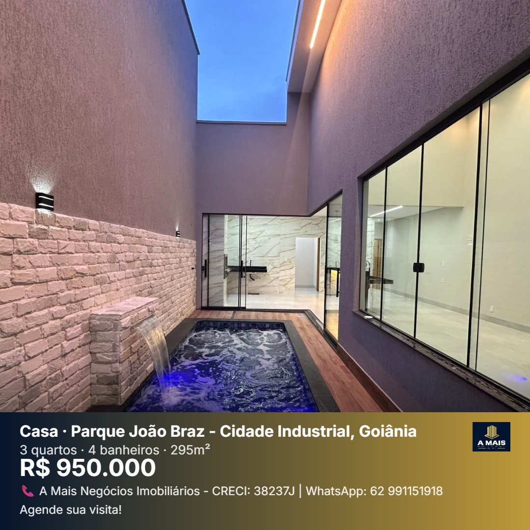 Casa à venda - Parque Industrial João Braz - Goiânia/GO — foto