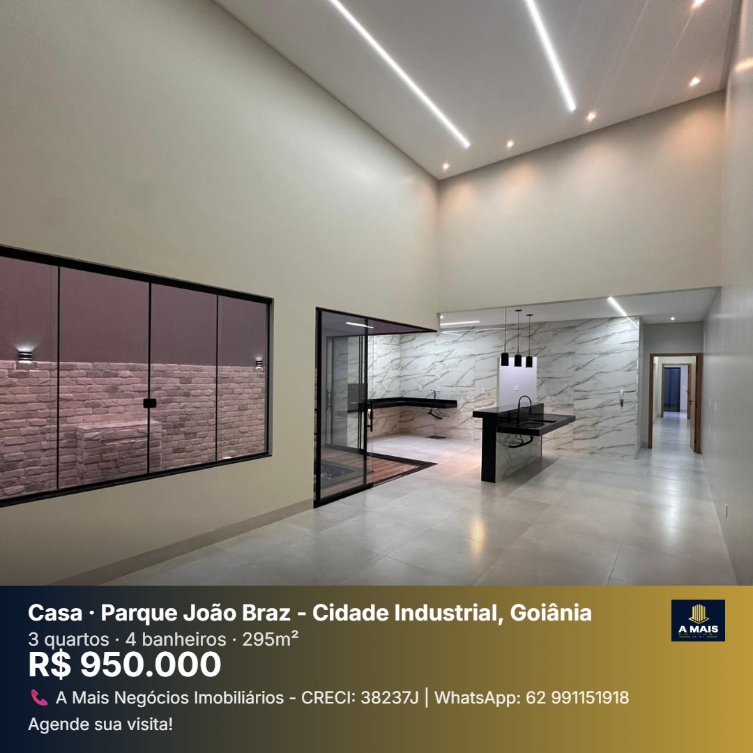 Casa à venda - Parque Industrial João Braz - Goiânia/GO — foto