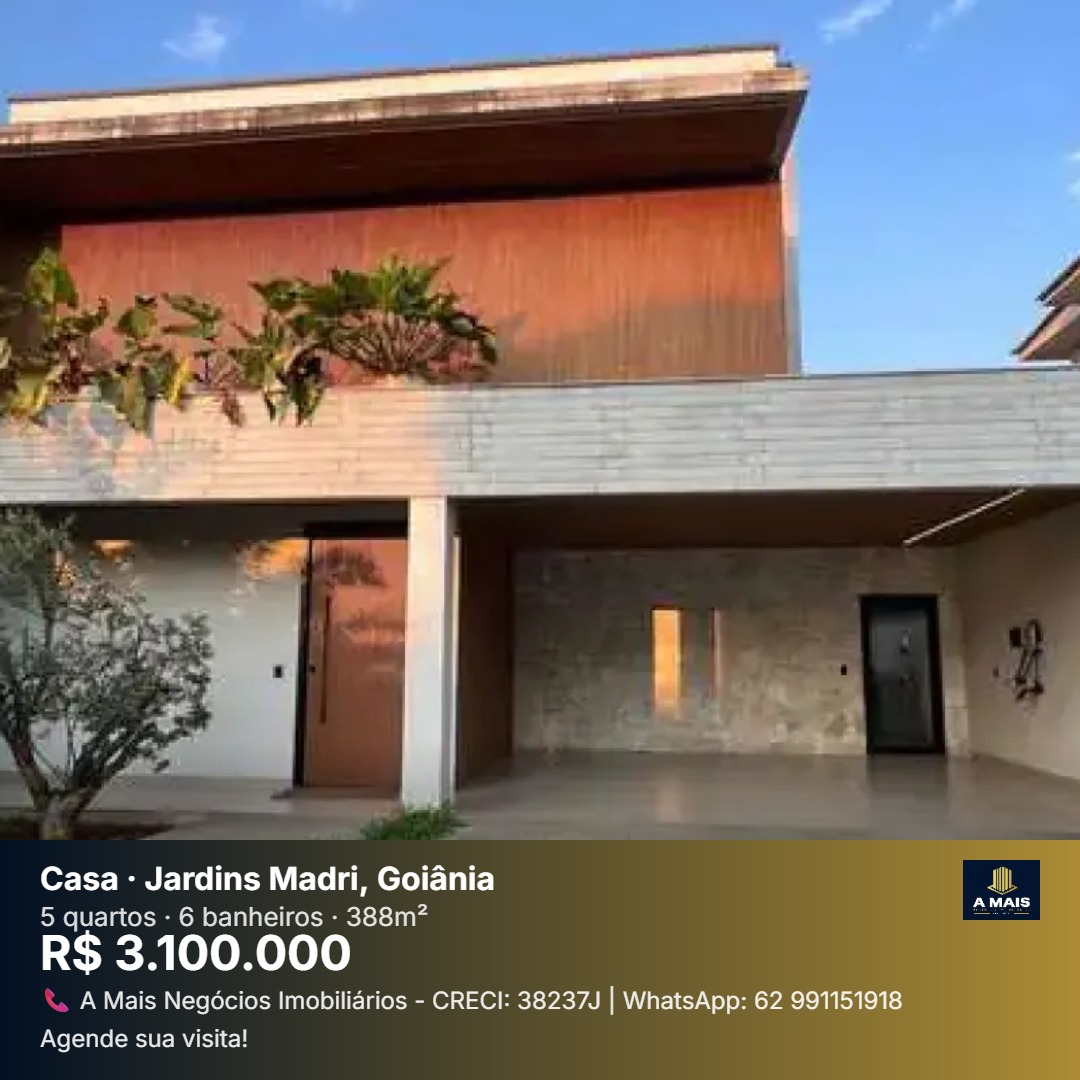 Sobrado Exclusivo no Jardins Madri - 5 Suítes — foto