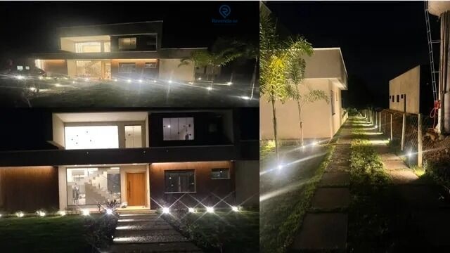 Casa sobrado no condominio aguas da serra- Hidrolandia-GO — foto
