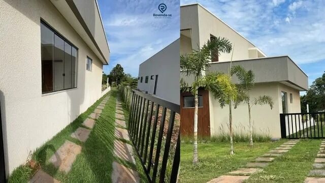 Casa sobrado no condominio aguas da serra- Hidrolandia-GO — foto