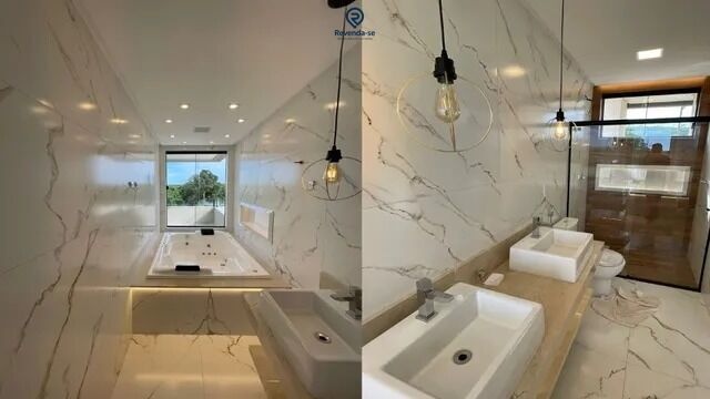Casa sobrado no condominio aguas da serra- Hidrolandia-GO — foto