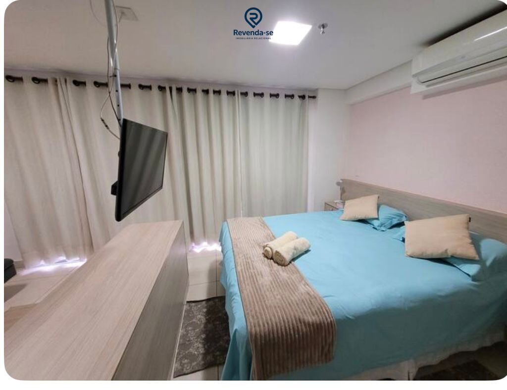 Flat Mobiliado 42m² no Jardim Goiás – Andar Alto c/  linda vista — foto