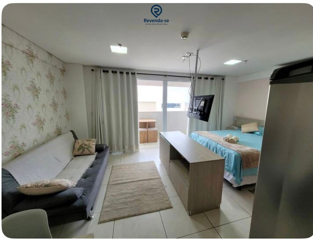 Flat Mobiliado 42m² no Jardim Goiás – Andar Alto c/  linda vista — foto