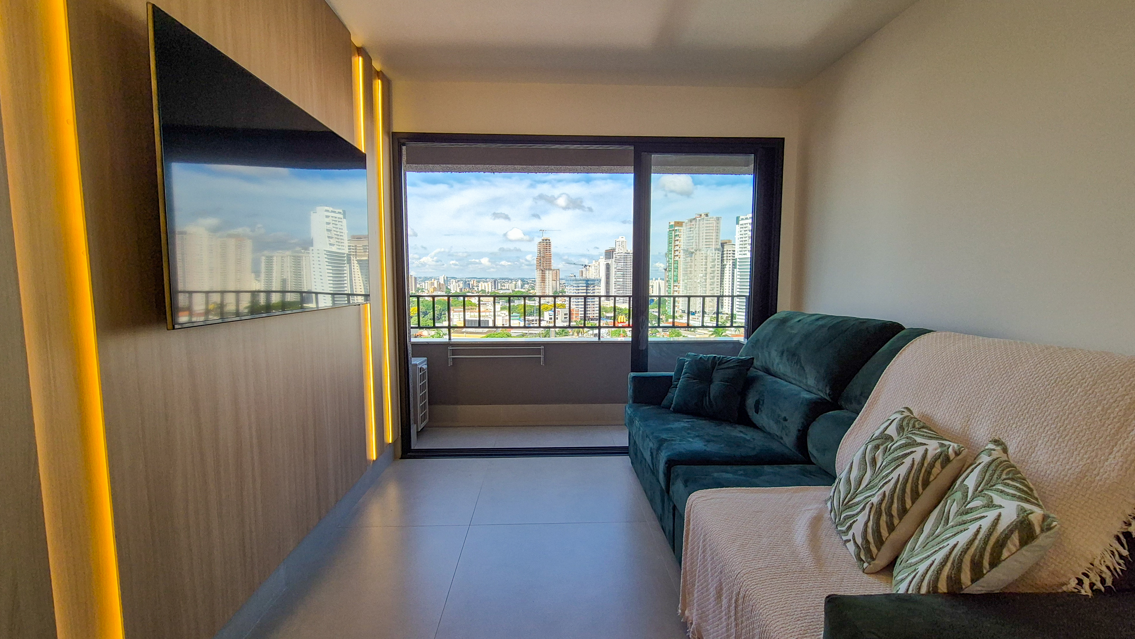 Apartamento Novo 2Q Mobiliado e Decorado no Bueno — foto
