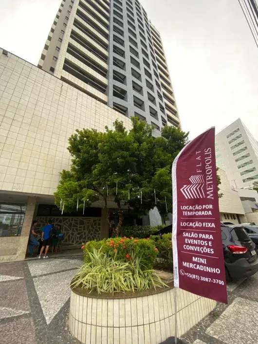 à Venda com 1 Quarto – Metropolis | Ilha do Leite – Recife/PE — foto
