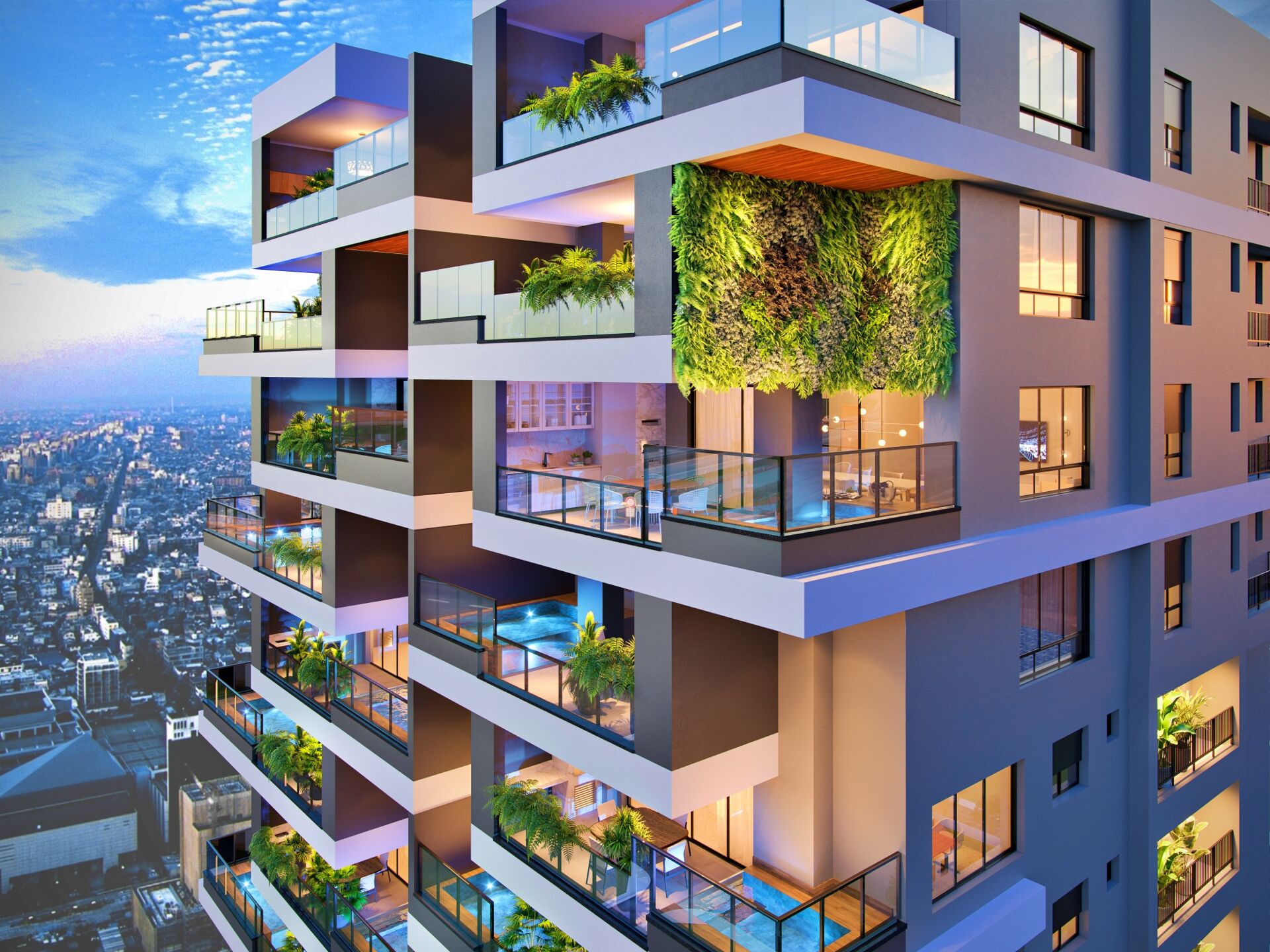 Apartamentos 3 ou 4 Suítes, 169 à 247 m² - Atmos City Design: O Novo Ícone de Luxo e Liberdade no Setor Marista. — foto