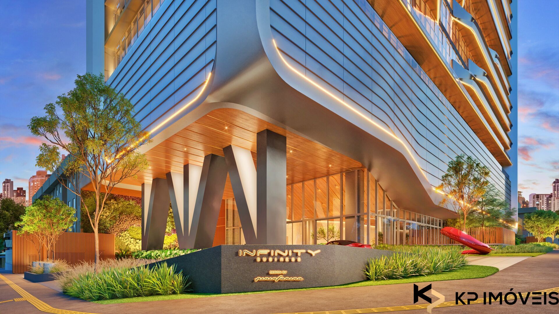 Infinity Business By Pininfarina: Salas Comerciais de Luxo em Goiânia - Espaços de 45m² a 228m² — foto