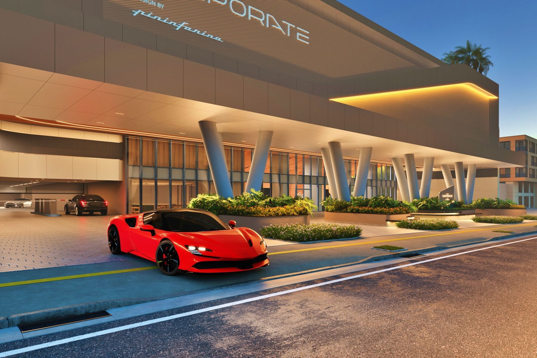 City Corporate by Pininfarina: Meia Laje Corporativa de 487m² na Av. 136, Goiânia - O Investimento Definitivo para sua Marca. — foto