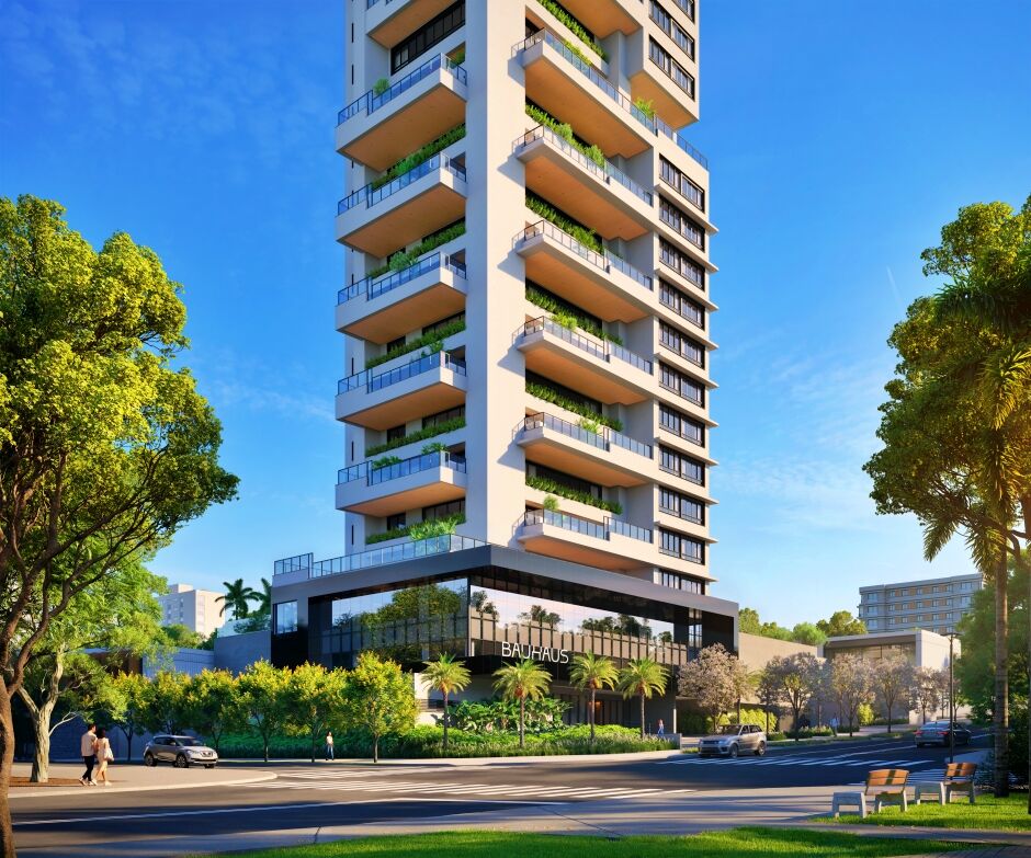 Bauhaus Goiânia: Apartamentos de Alto Padrão 350m², 400m², 550m², 670m², 740m² no Setor Bueno — foto