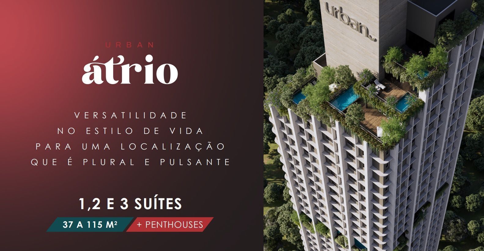 Penthouse 2 Suítes, 115 m² à Venda na 202 Sul - Urban Atrio — foto