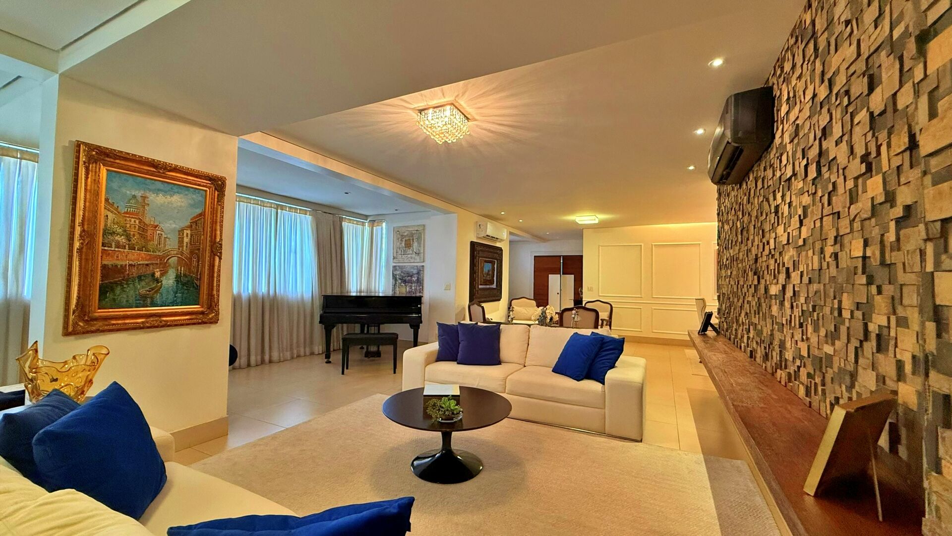 Apartamento 4 Suítes, 230 m² semi mobiliado à venda na 204 Sul - Edifício Mont D'or — foto