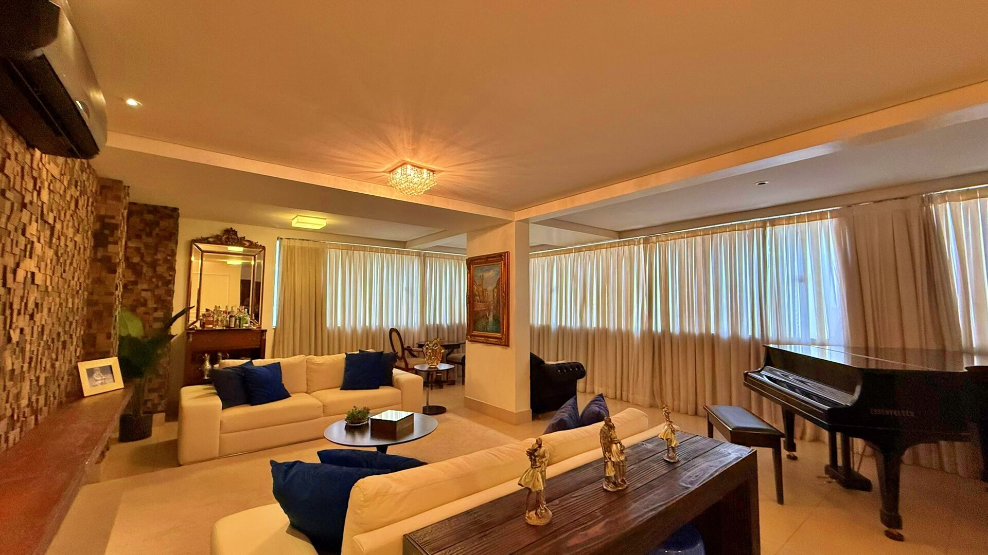 Apartamento 4 Suítes, 230 m² semi mobiliado à venda na 204 Sul - Edifício Mont D'or — foto