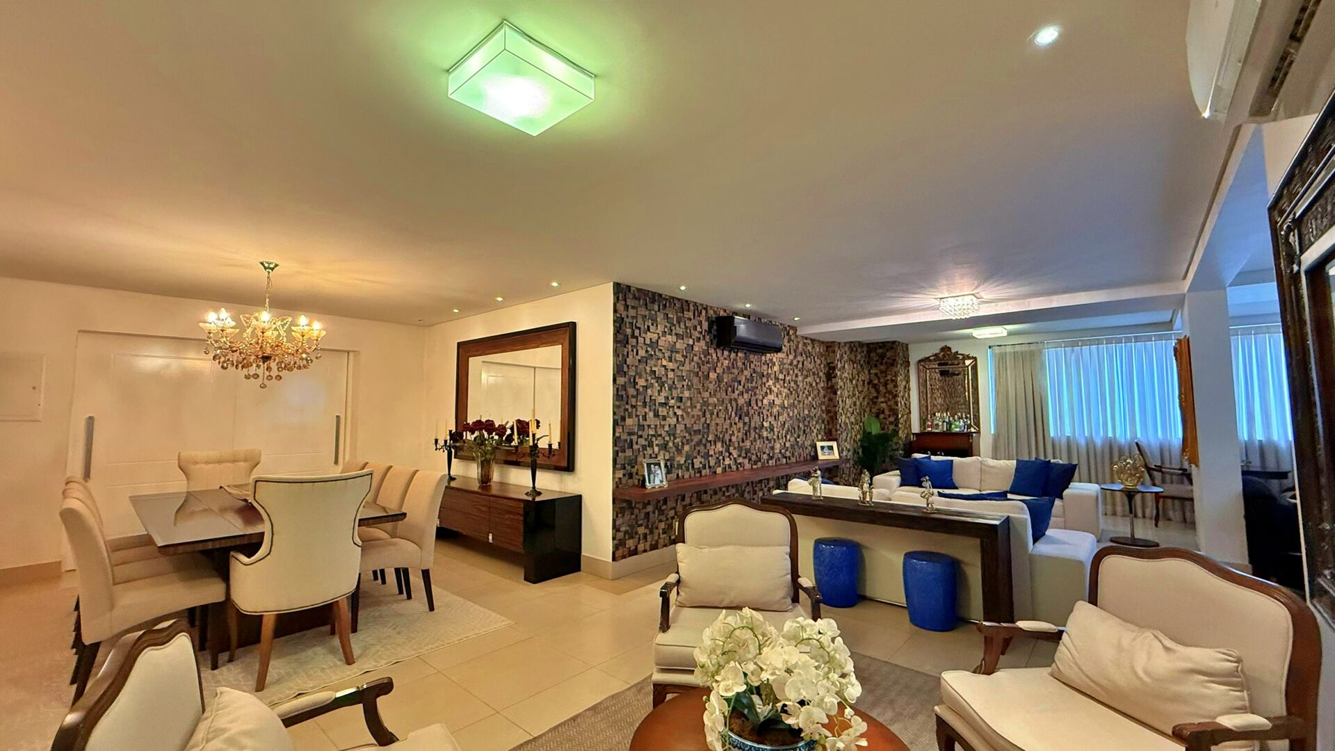 Apartamento 4 Suítes, 230 m² semi mobiliado à venda na 204 Sul - Edifício Mont D'or — foto