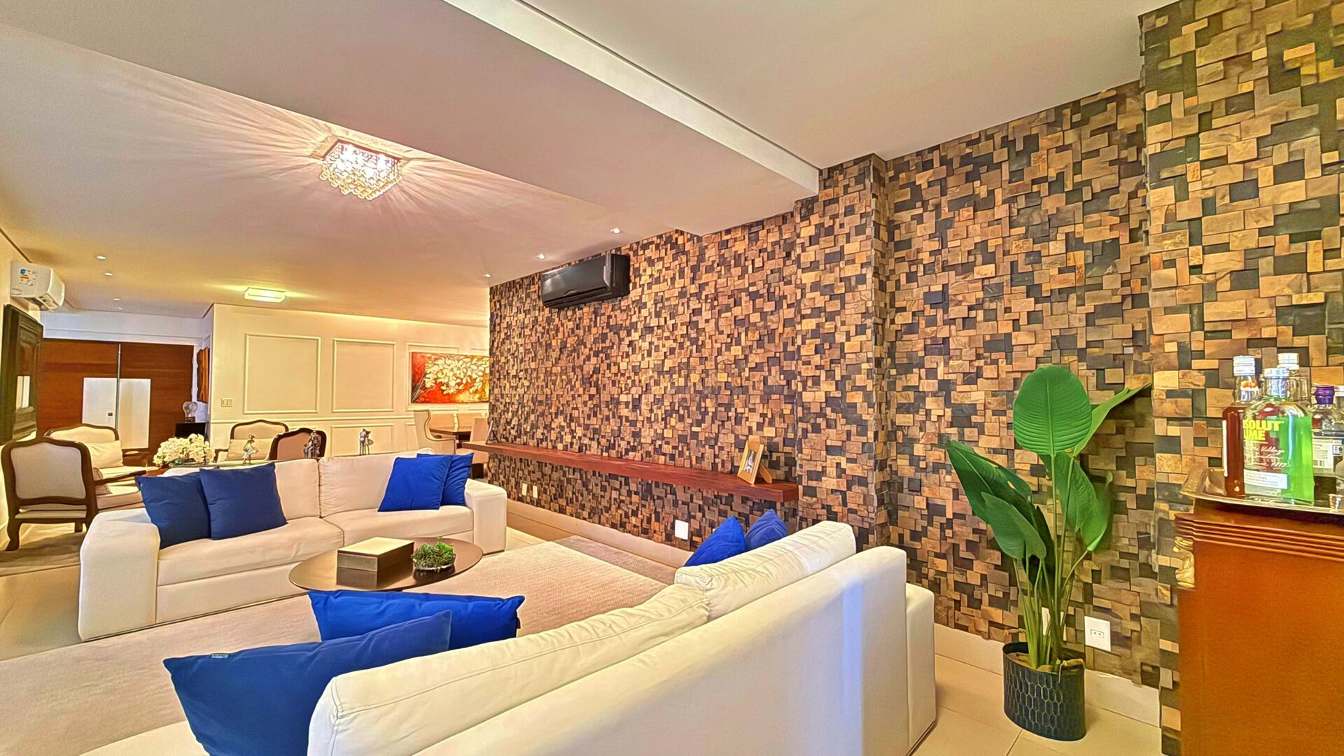 Apartamento 4 Suítes, 230 m² semi mobiliado à venda na 204 Sul - Edifício Mont D'or — foto