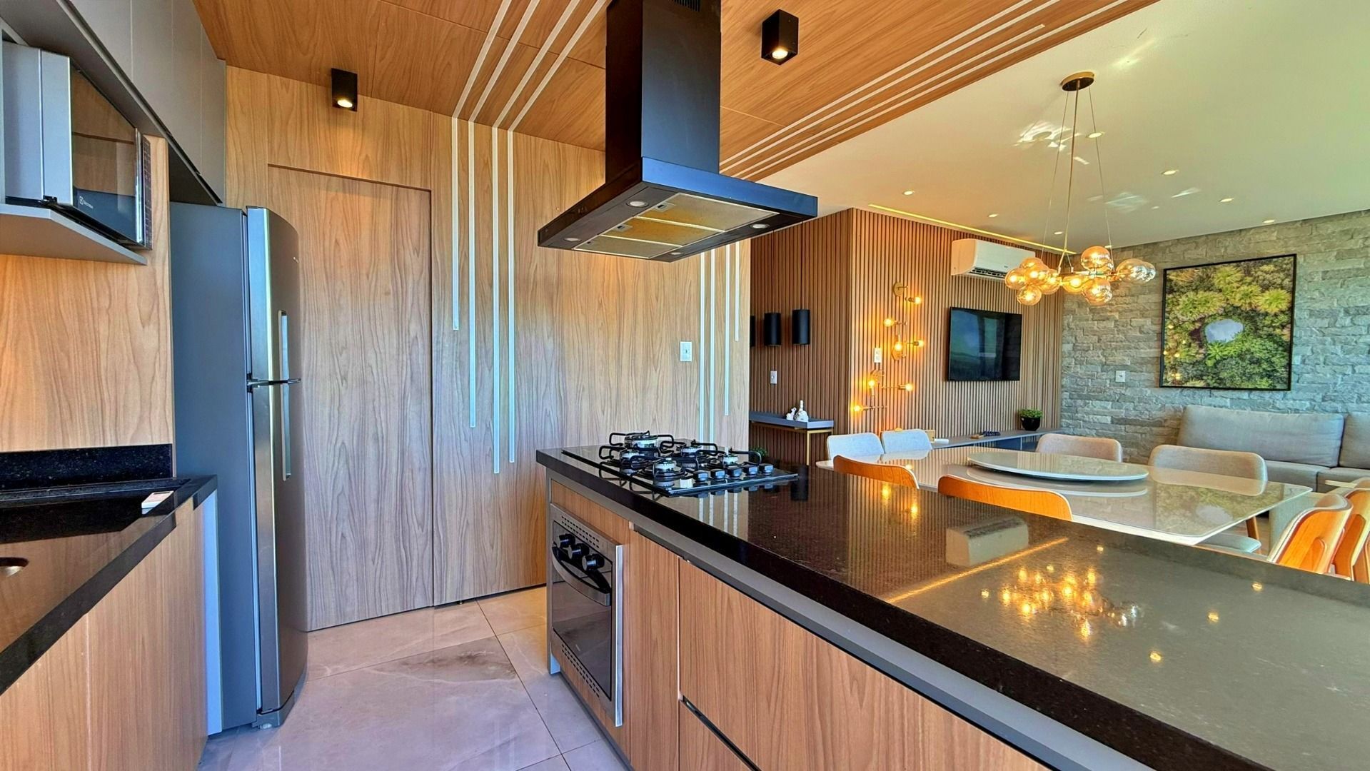 Apartamento 3 Suítes, 123 m² Mobiliado na Orla da Graciosa - Terraço Urban — foto