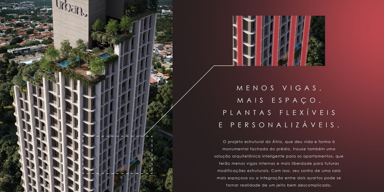 Apartamento 2 Suítes à Venda na 202 Sul - Urban Átrio — foto