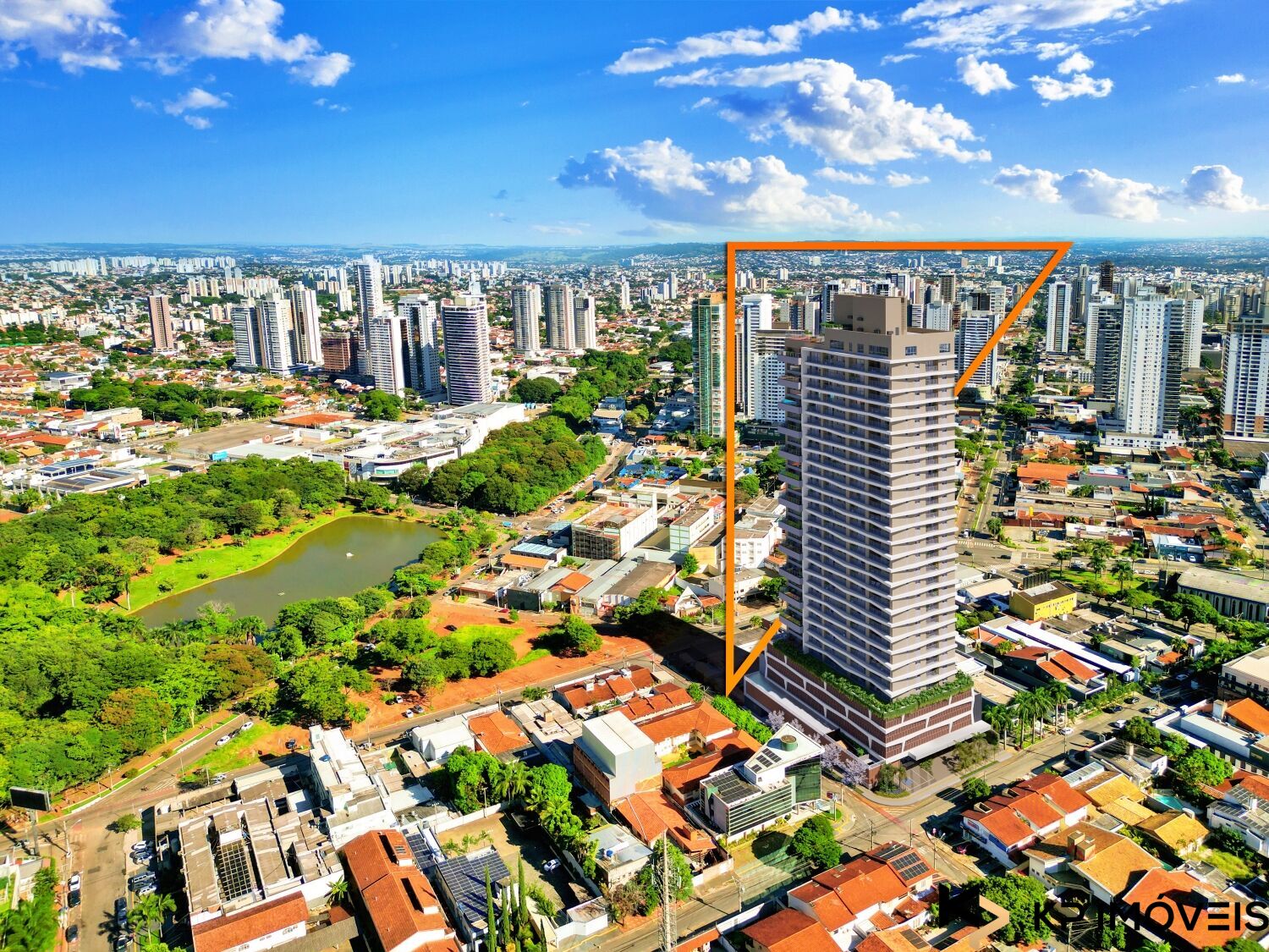 Apartamentos Compactos de Luxo City Way: 50m² a 97m² no Setor Bueno — foto