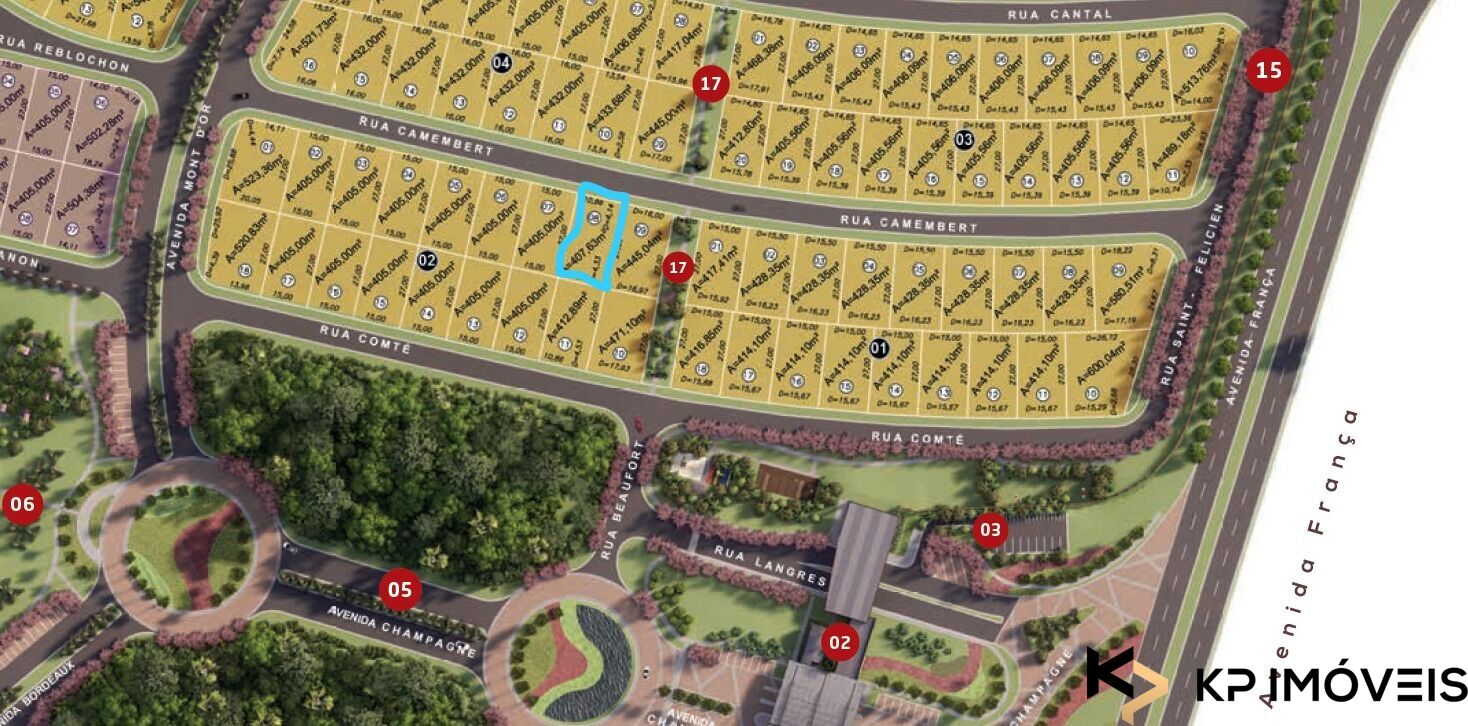 Construa Sua Casa Exclusiva: Lote 407,63m² em Condomínio Jardins França, GO — foto