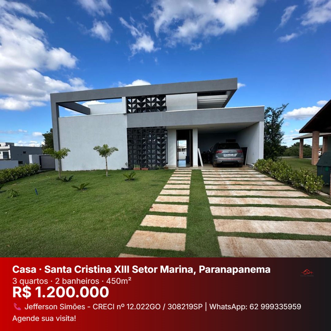 Casa à Venda - Riviera de Santa Cristina XIII | Setor Marina | Paranapanema - SP — foto