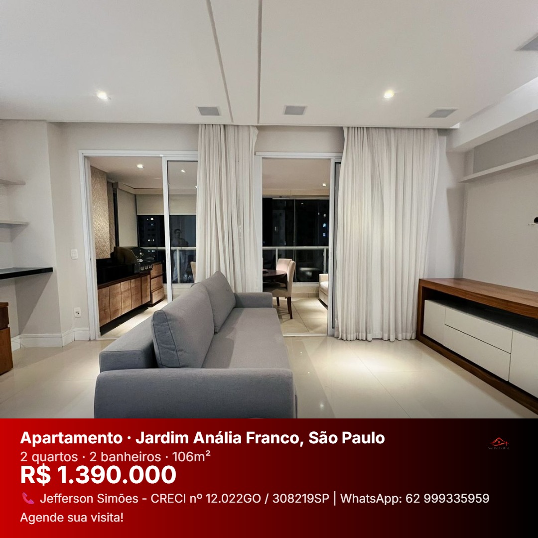 Apartamento 2 Quartos para Venda no Anália Franco - São Paulo — foto