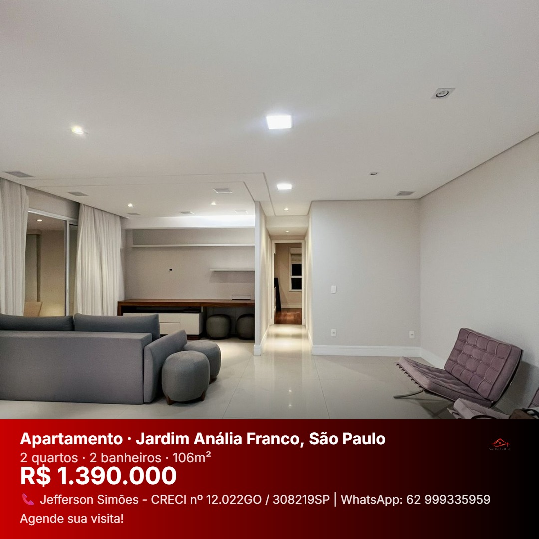 Apartamento 2 Quartos para Venda no Anália Franco - São Paulo — foto
