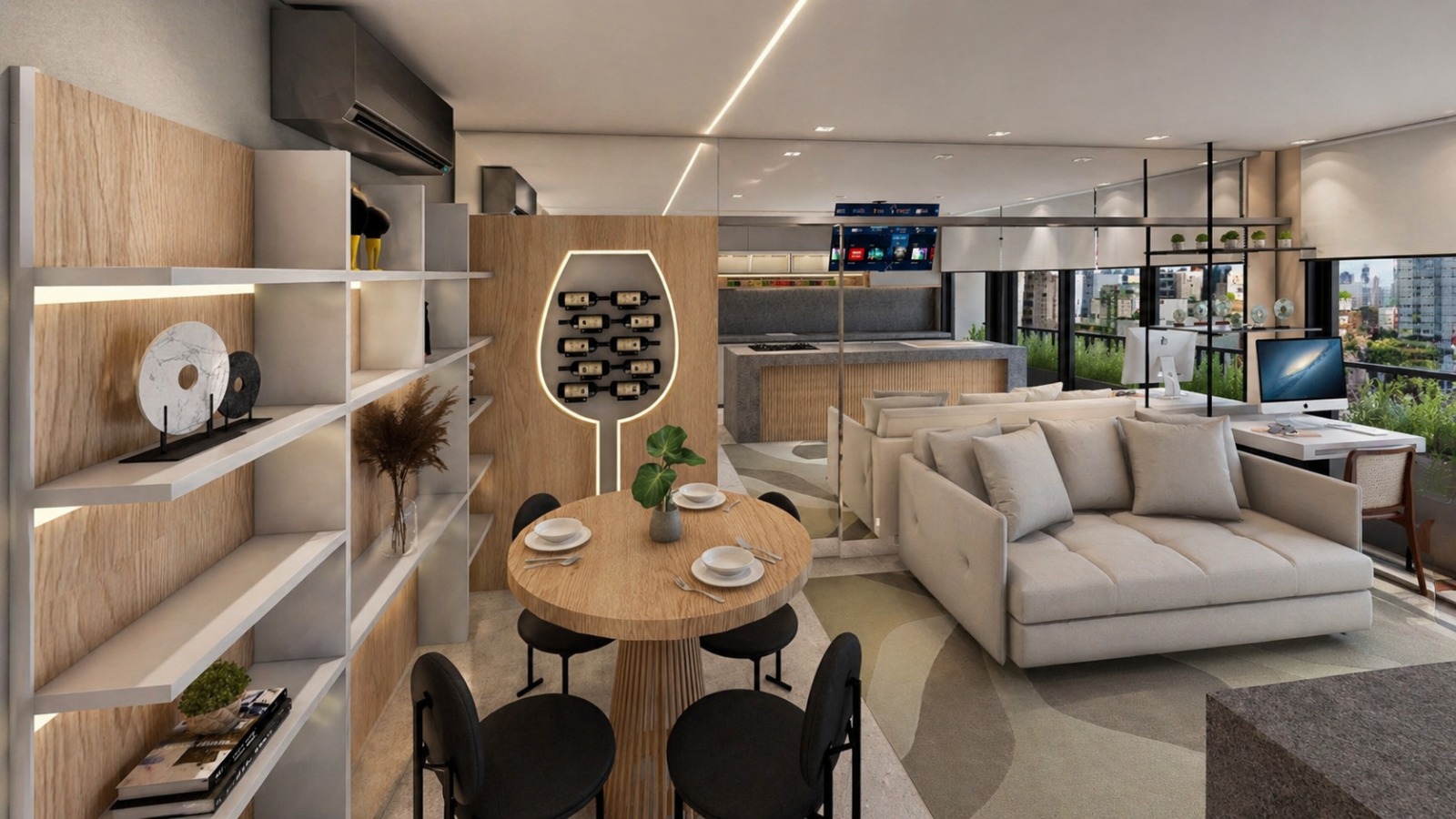 Apartamento para locação - Lux Oeste — foto