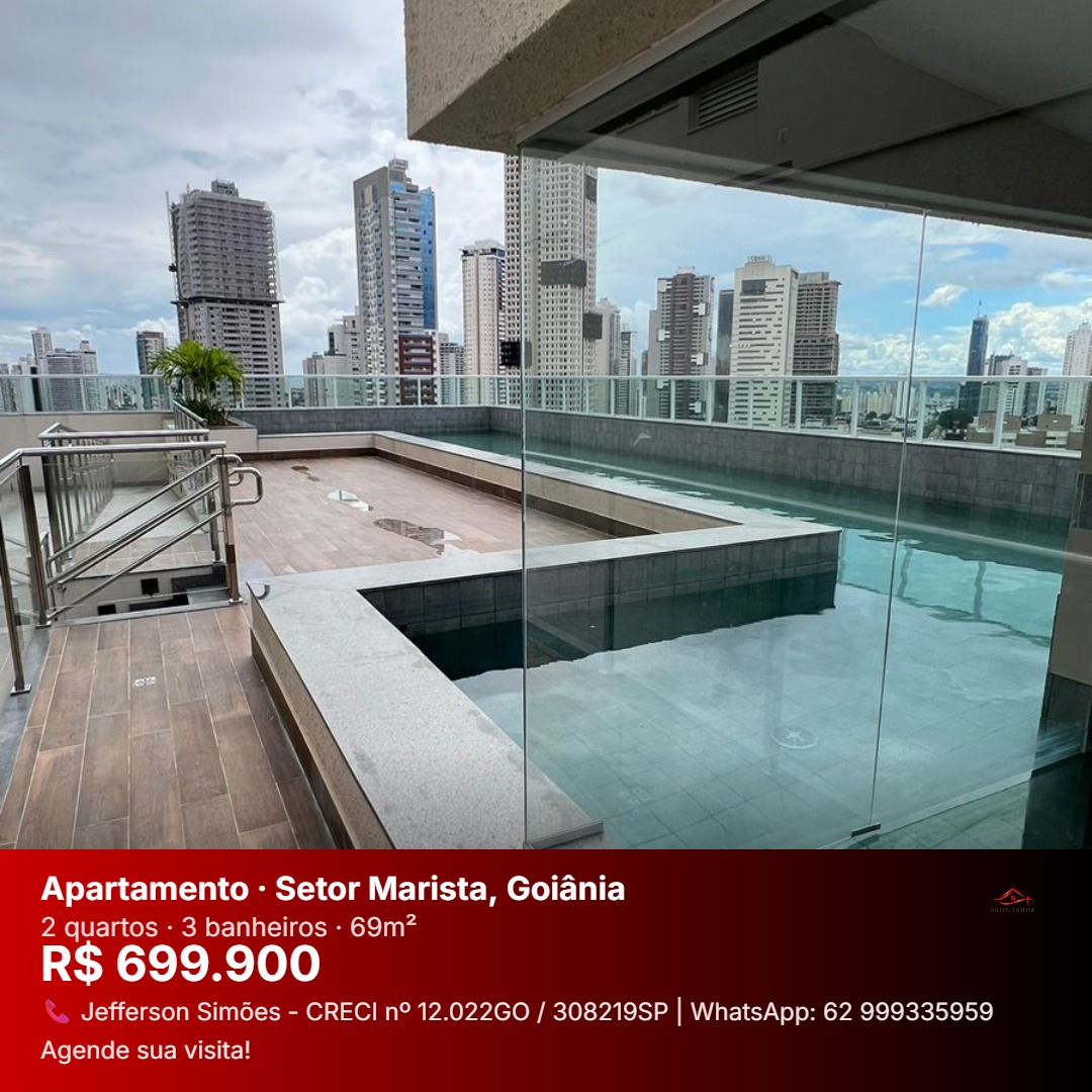 Apartamento para Venda - QS Life Home | Setor Marista | Goiânia - GO — foto