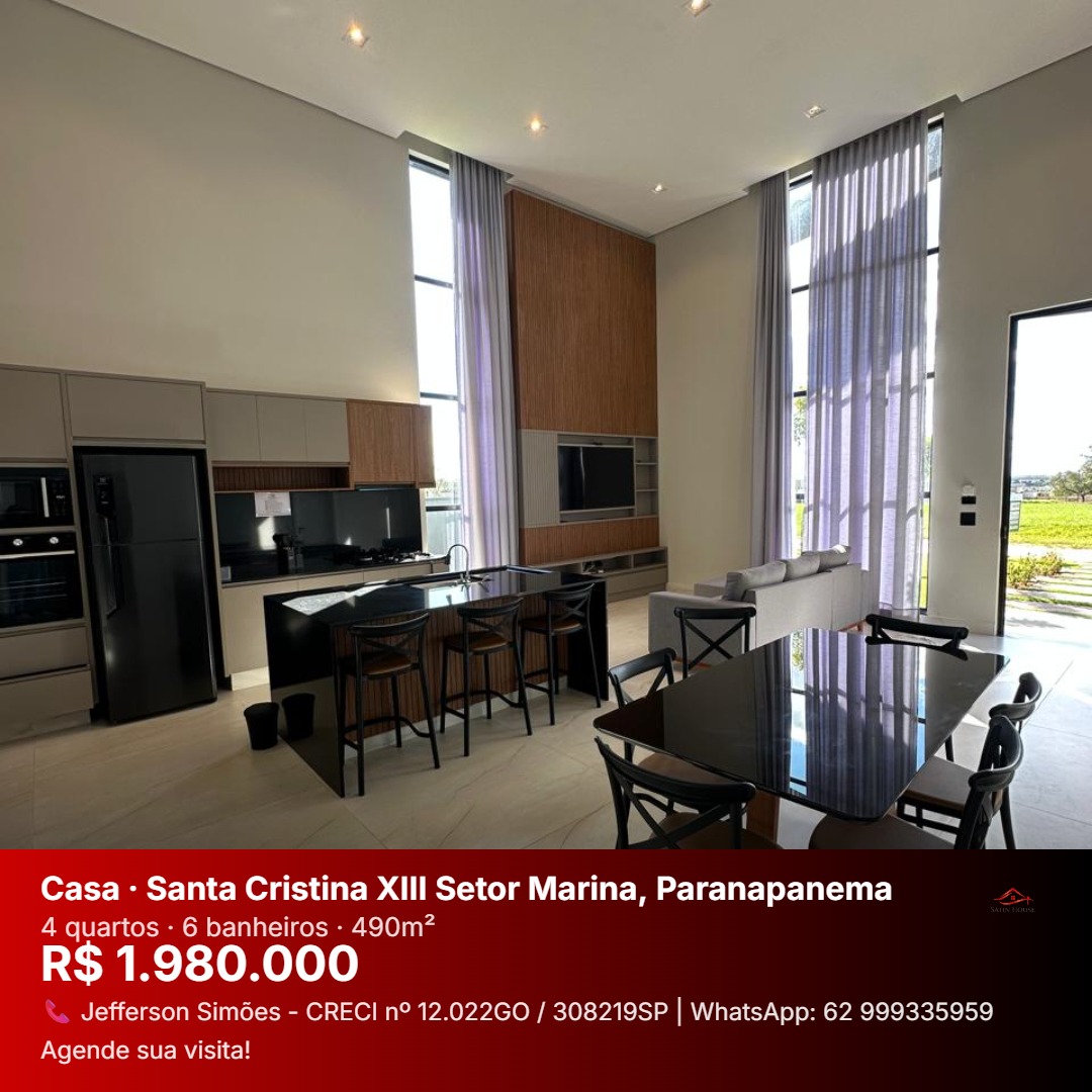 Casa à Venda - Condomínio Riviera de Santa Cristina XIII | Paranapanema - SP — foto