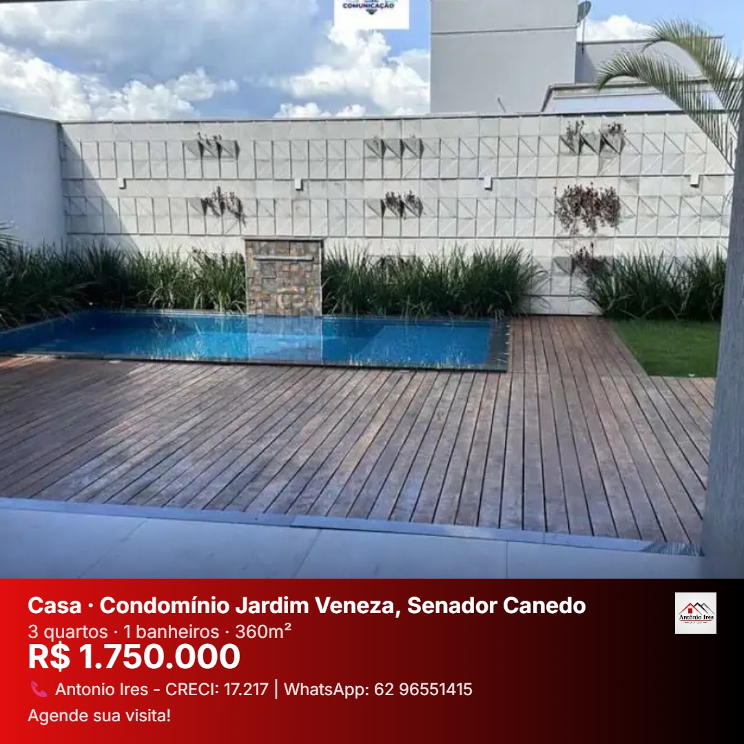 Casa à venda no Jardim Veneza em Senador Canedo/GO — foto