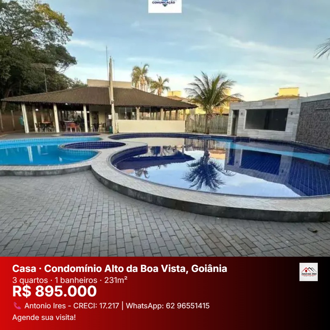 Sobrado à venda no bairro Condomínio Alto da Boa Vista - Goiânia/GO — foto