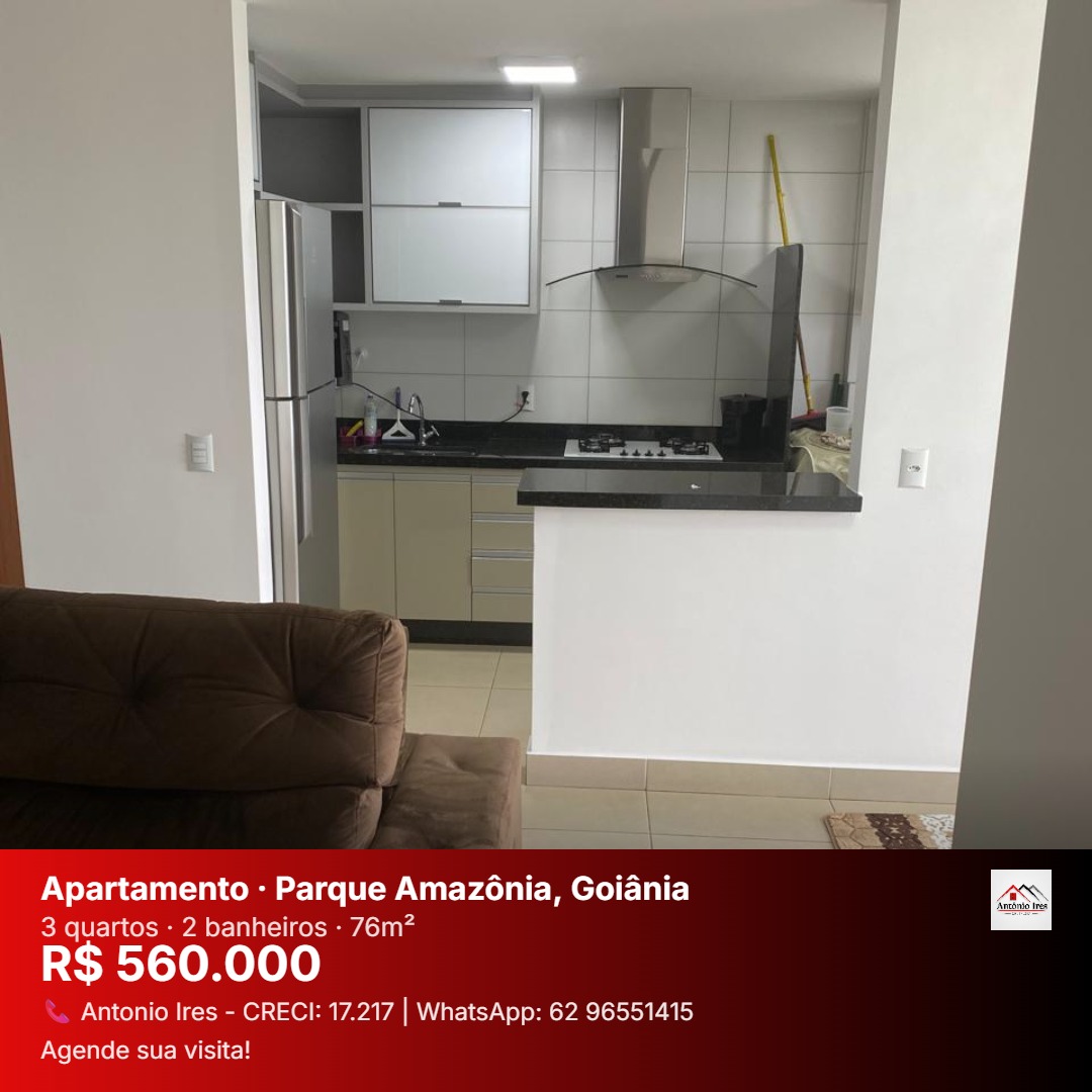 Apartamento à Venda – Residencial Auge | Parque Amazônia | Goiânia - GO — foto