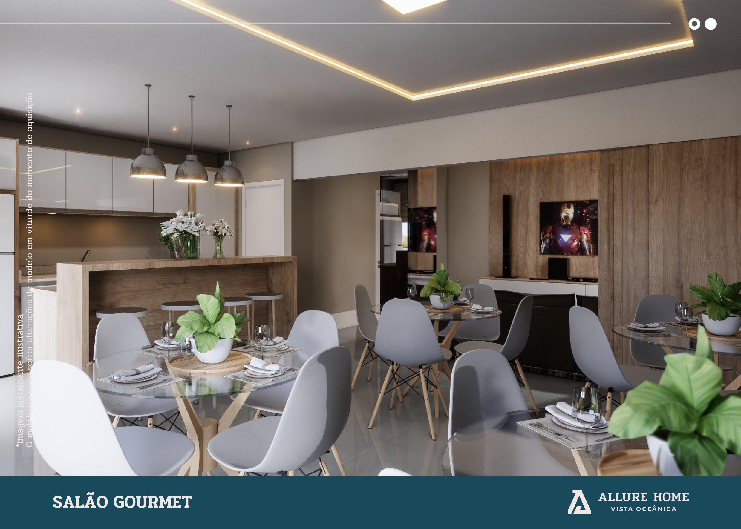 Apartamento à Venda com 2 Quartos – Allure Home | Barreiros – São José/SC — foto