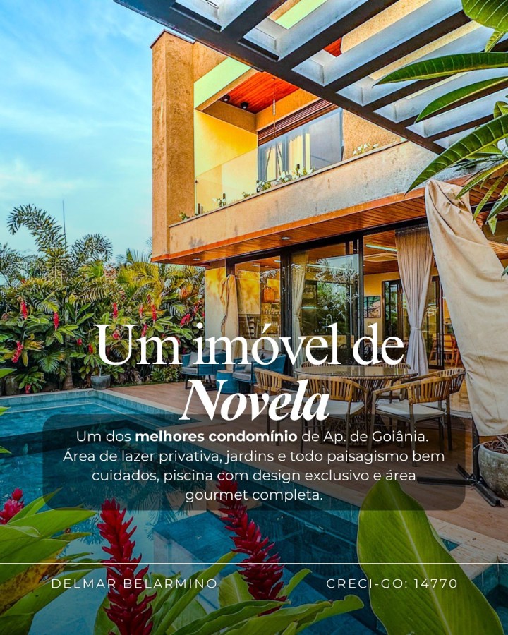 Sobrado para Venda em Aparecida de Goiânia, Jardim Cristal, 4 dormitórios, 4 suítes, 1 vaga — foto