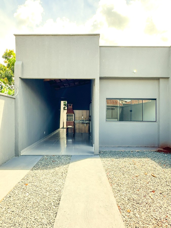Casa para Venda em Aparecida de Goiânia, Retiro do Bosque, 2 dormitórios, 1 suíte, 2 banheiros, 1 vaga — foto