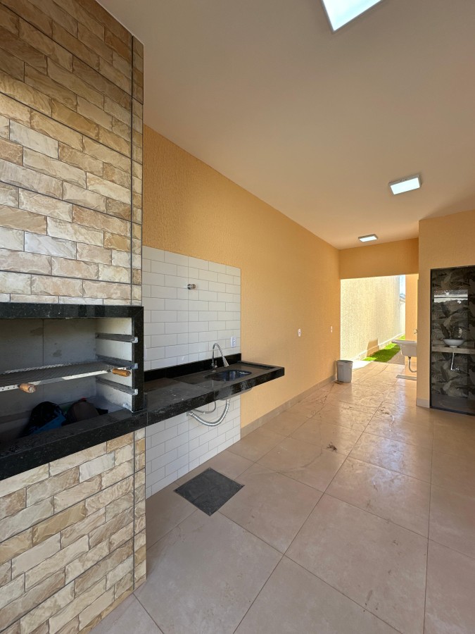 Casa para Venda em Aparecida de Goiânia, Residencial Alvaluz, 2 dormitórios, 1 suíte, 2 banheiros, 2 vagas — foto