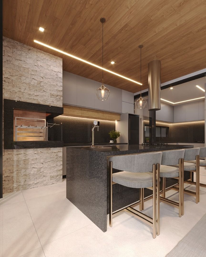 Sobrado 5 Suítes, 365 m² c/ Lazer à Venda no Condomínio Alphaville — foto