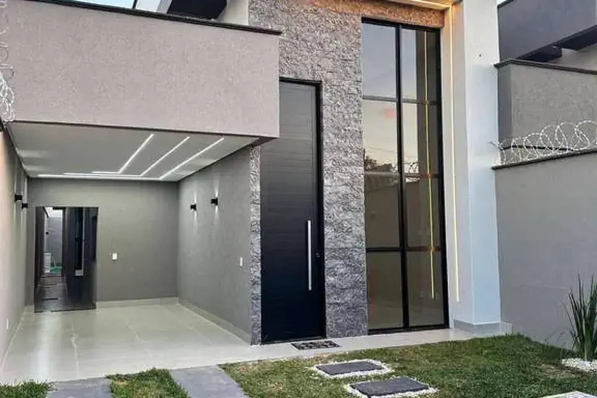 Casa 3 Quartos para Venda no Bairro Cardoso - Aparecida de Goiânia — foto