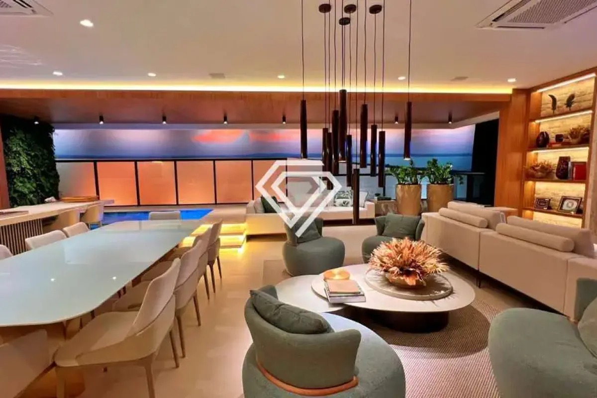 Apartamento 3 Suítes, 210 m² à venda na Orla 14 - Comodoro By Fama — foto