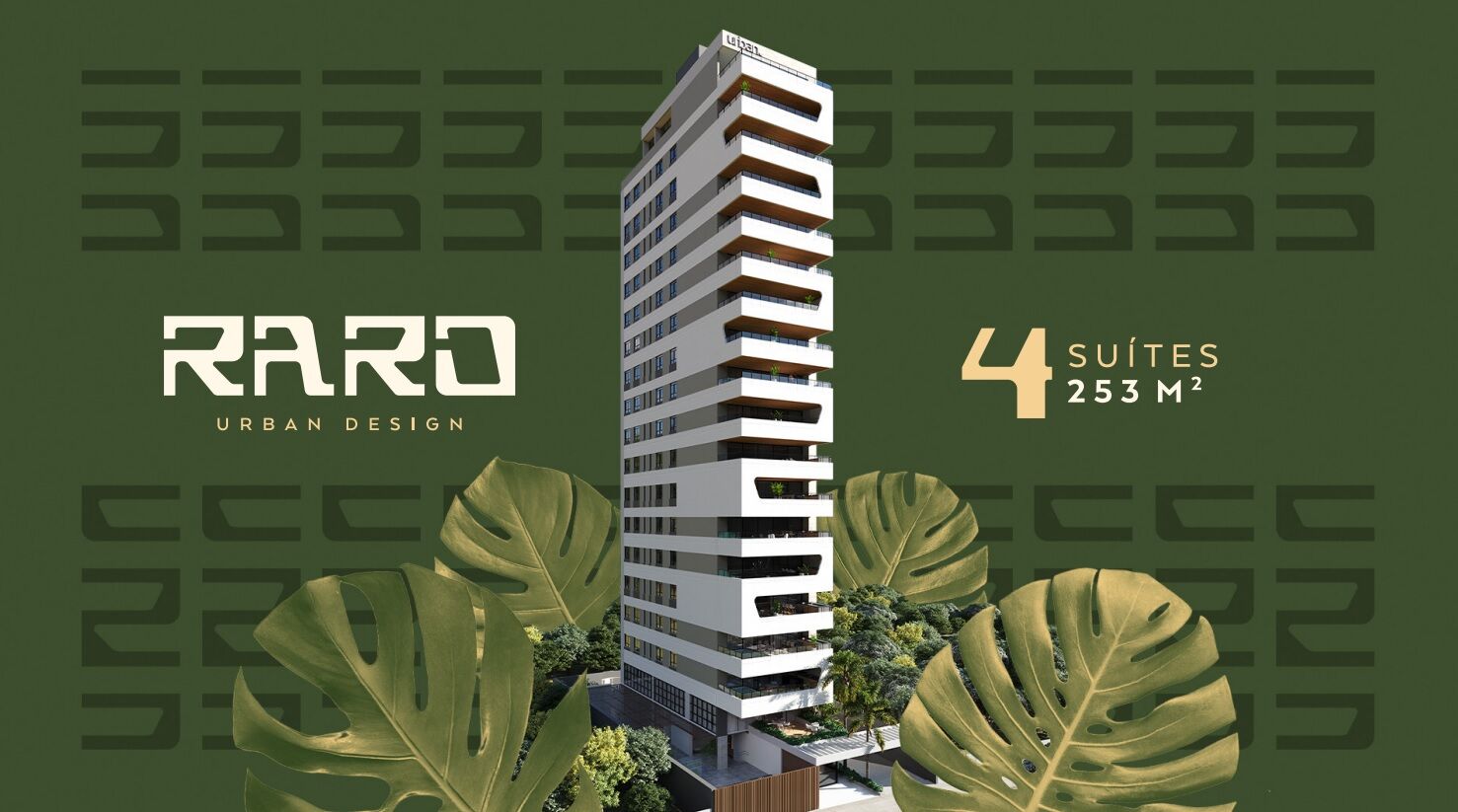 Apartamento 4 Suítes, 253 m² c/ Lazer à Venda na 404 Sul - Urban Raro — foto