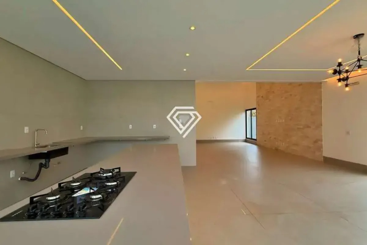 Casa 3 Suítes + Escritório, 238 m² c/ Lazer à Venda no Condomínio Caribe — foto