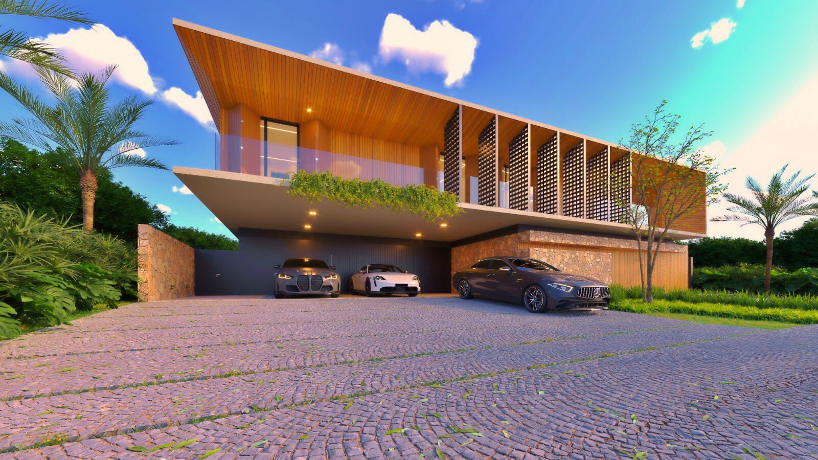 Sobrado 6 Suítes, 754 m² em 2 Terrenos à Venda no Condomínio Alphaville — foto
