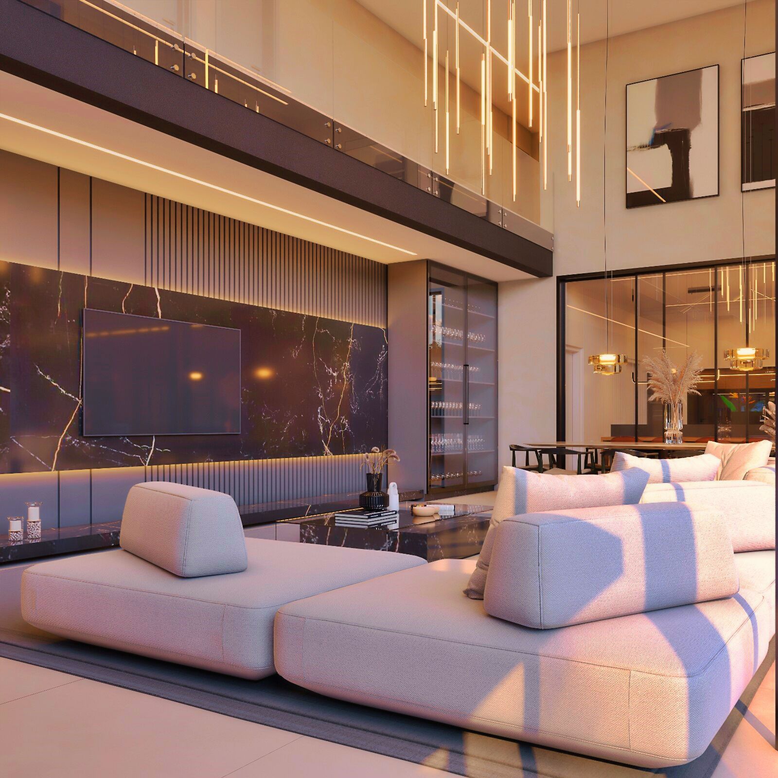 Sobrado 6 Suítes, 754 m² em 2 Terrenos à Venda no Condomínio Alphaville — foto