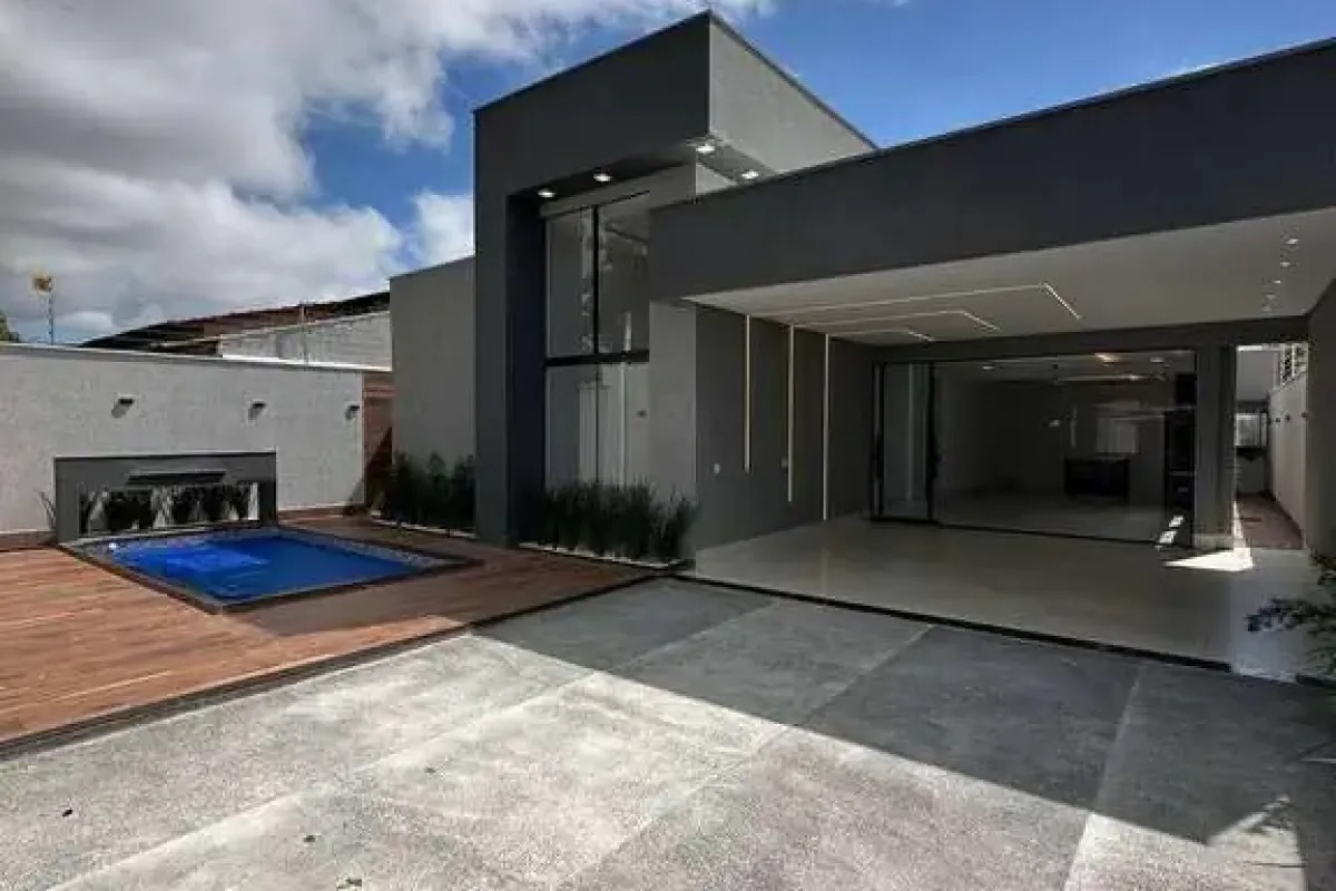 Mansão no Jardim Vila Boa - 4 Suítes, Piscina e Varanda Gourmet - Goiânia/GO — foto