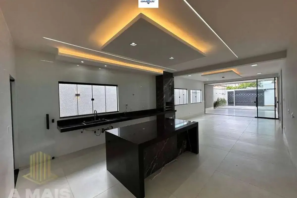 Mansão no Jardim Vila Boa - 4 Suítes, Piscina e Varanda Gourmet - Goiânia/GO — foto