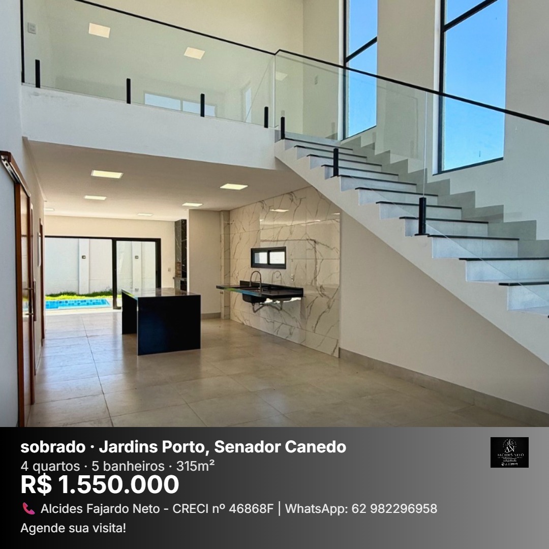 Sobrado à Venda - Jardins Porto | Goiânia - GO — foto