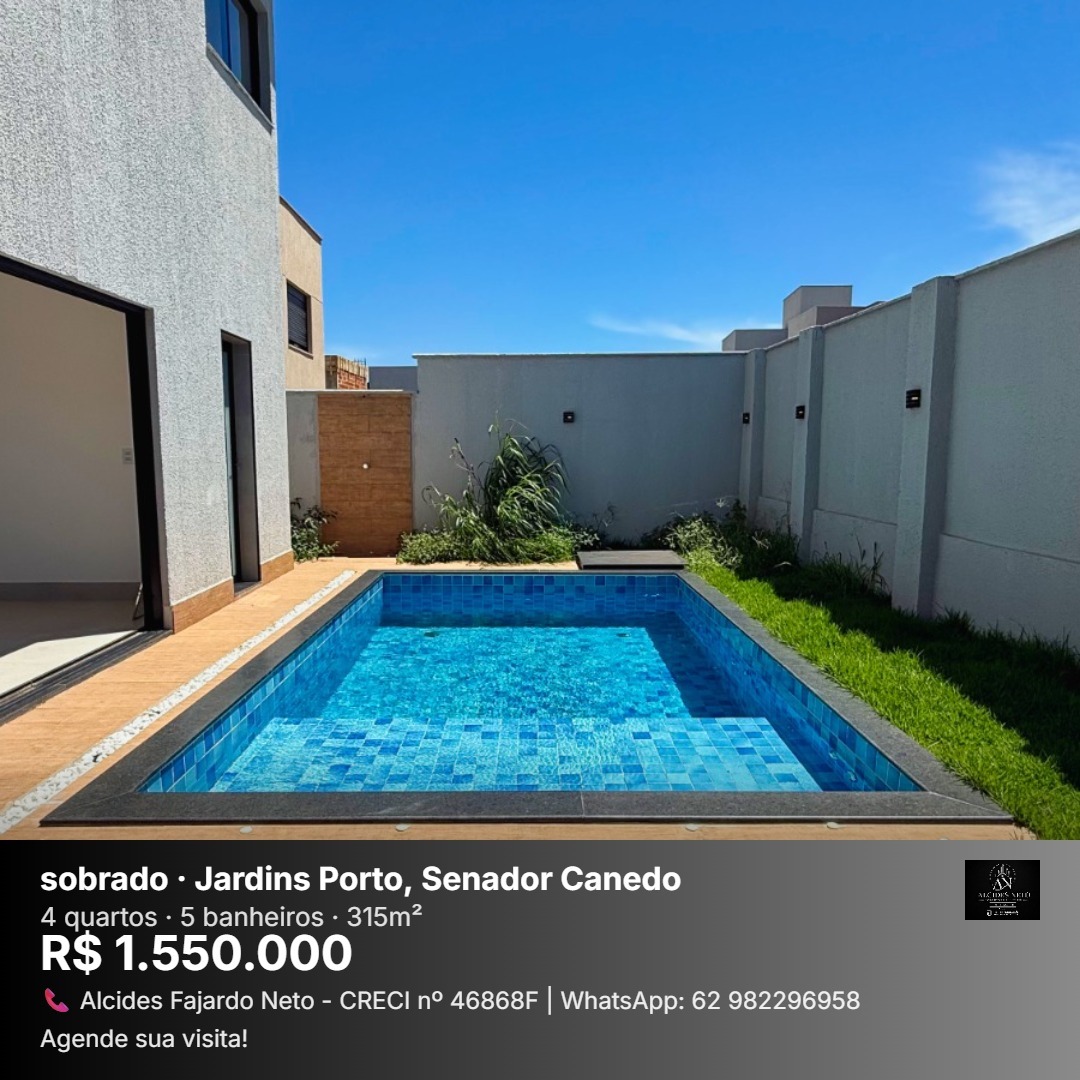 Sobrado à Venda - Jardins Porto | Goiânia - GO — foto
