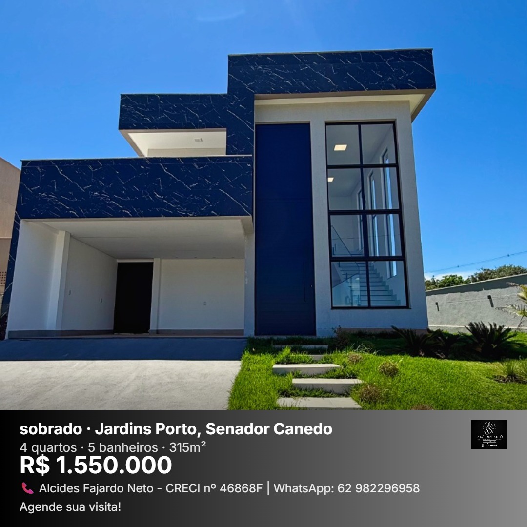 Sobrado à Venda - Jardins Porto | Goiânia - GO — foto